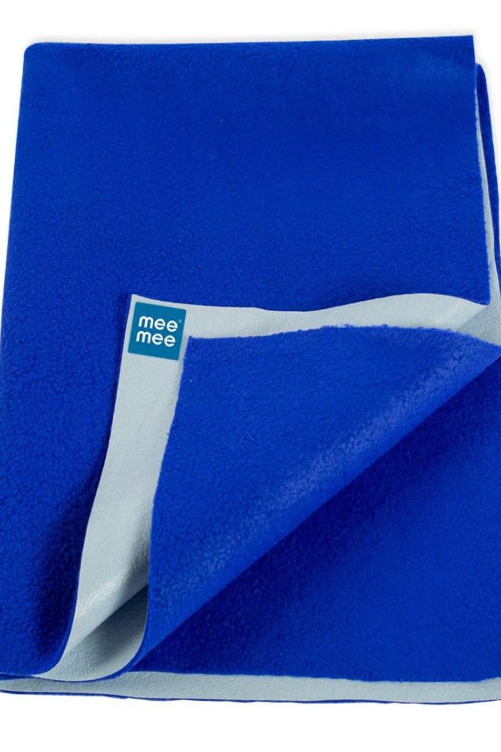 Mee Mee Royal Blue Water Proof Total Dry Sheet Protector Mat (Medium)